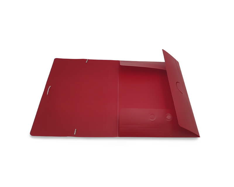 PP plastic folder with rubber bands (A4) - Image 2