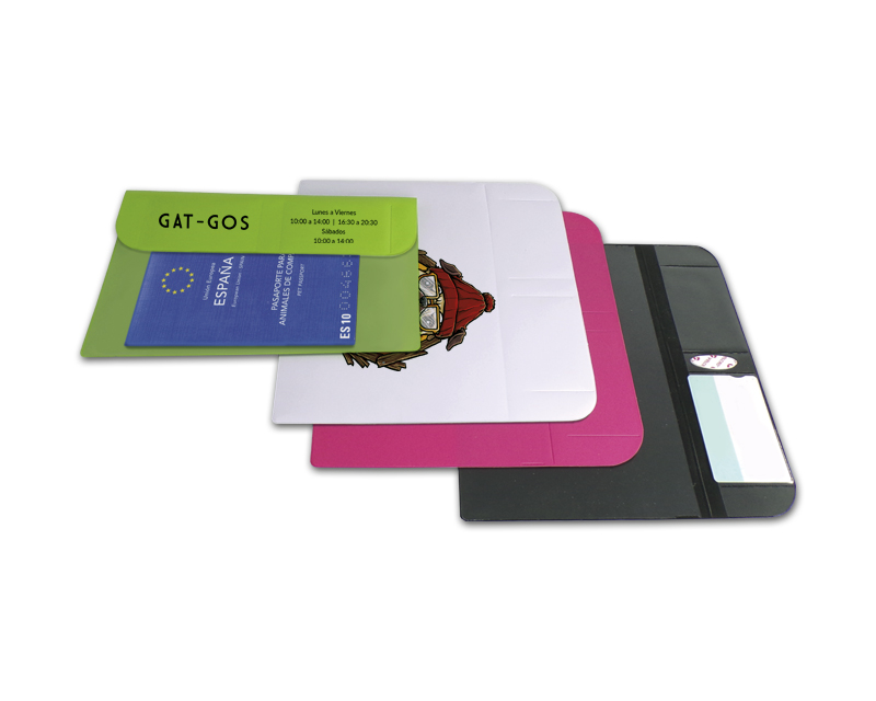 FUNDA VETERINARIA CON SOLAPA + VELCRO (A5) - CV19