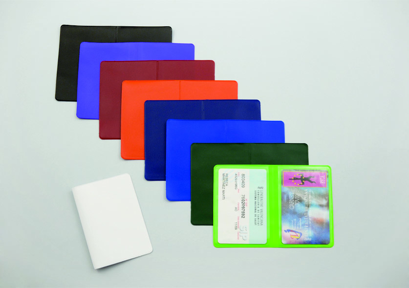 Funda Plastico Tarjeta Sanitaria Doble