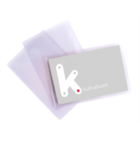 Funda Libreta Ahorro Transparente