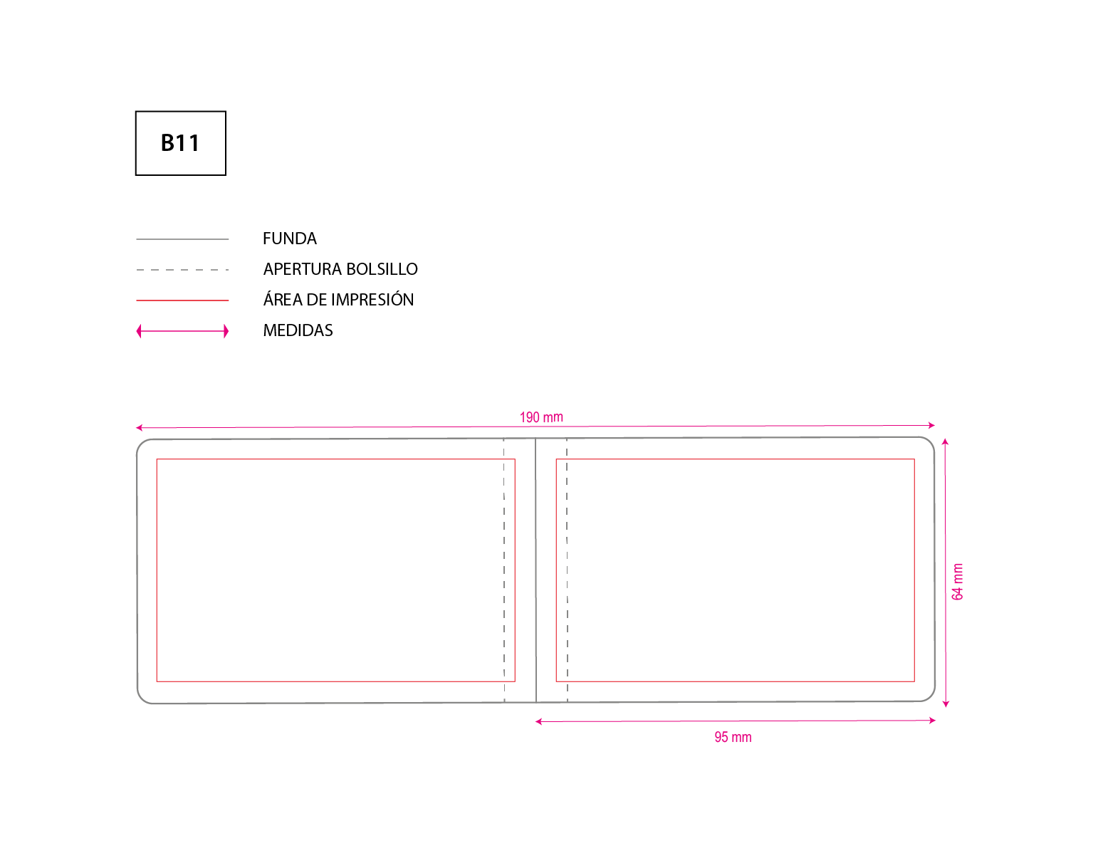 ÉTUI PVC POUR 2 CARTES – Image 3