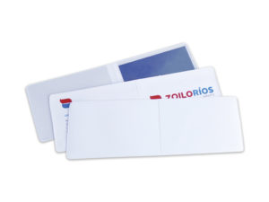 ÉTUI PVC POUR 2 CARTES