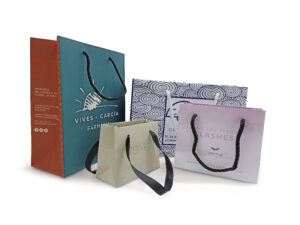 SAC PAPIER LUXE PERSONNALISÉ HAUT DE GAMME