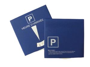 DISQUE EUROPÉEN DE STATIONNEMENT PVC