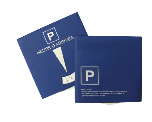 DISQUE EUROPÉEN DE STATIONNEMENT PVC