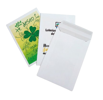 ENVELOPPE EN PAPIER POUR BILLET