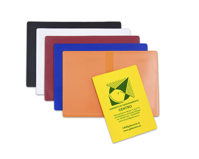 FUNDA PERMISO DE CIRCULACIÓN DOBLE (A5) - G06 - PVC COLORES