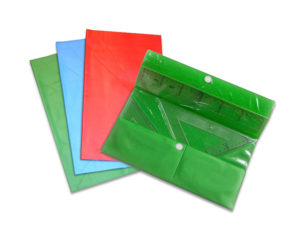 POCHETTE EN PLASTIQUE POUR RÈGLES