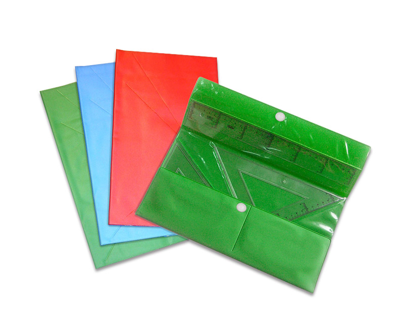 POCHETTE EN PLASTIQUE POUR RÈGLES
