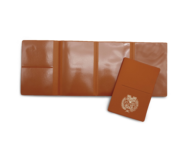 PORTE CARTE GRISE 4 VOLETS + 2 CARTES