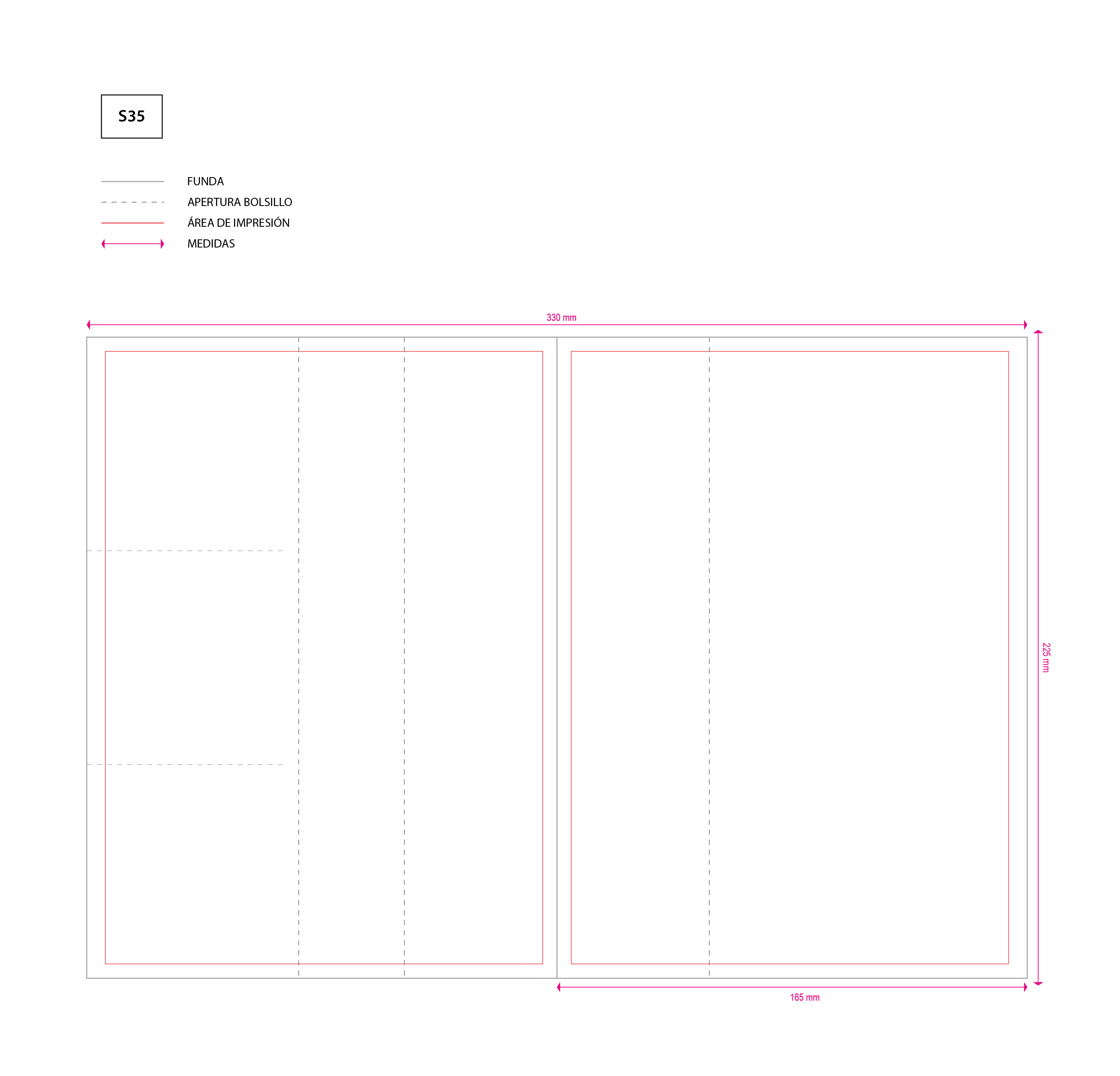 Poche TRANSPARENT A4 POUR DOCUMENT AVEC PORTE CARTE – Image 2