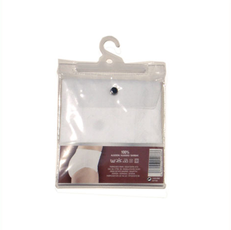 Bolsa de plástico PVC con asa soldada