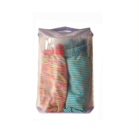 Bolsa de plástico Pvc con asa soldada