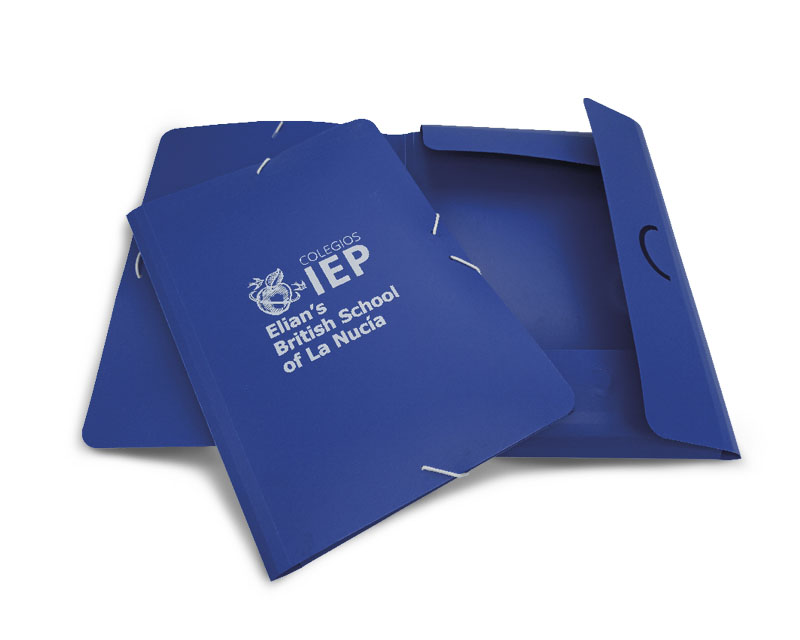 Carpeta Plástico PP A4 con comas - Imagen 2