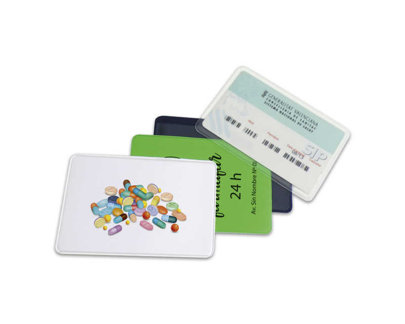 Funda Tarjetero Simple Farmacia