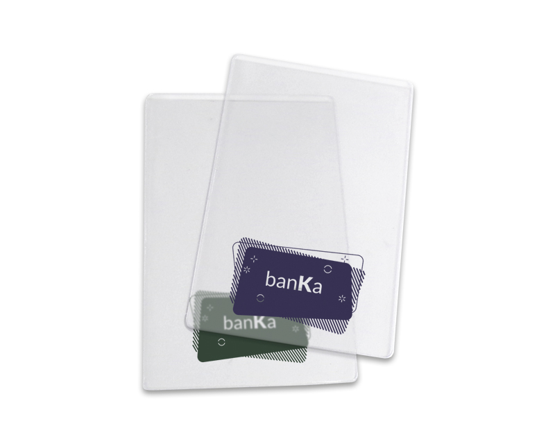 Funda Libreta de Ahorros Transparente