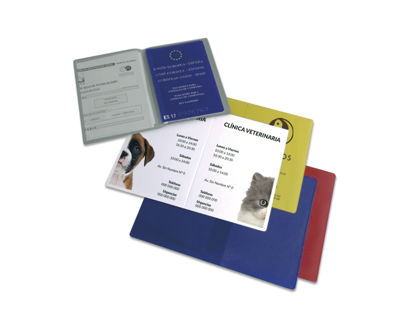 FUNDA CARTILLA VETERINARIA DOBLE (A5) - CV17