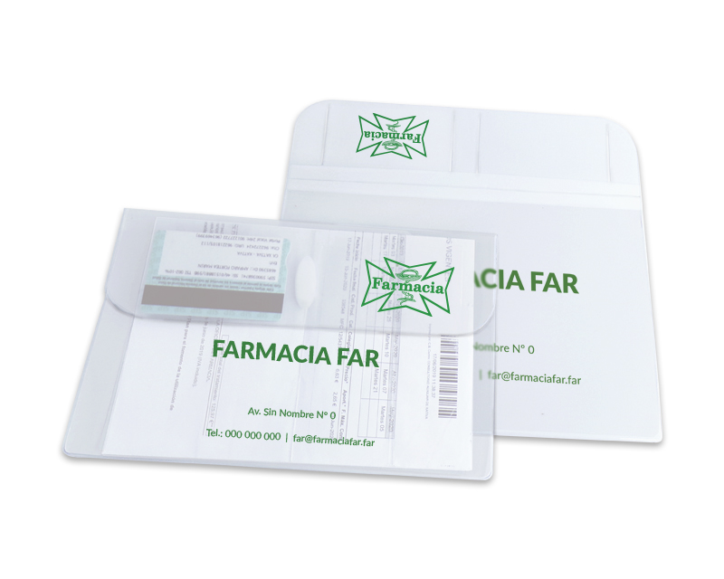 Funda A5 Transparente Solapa