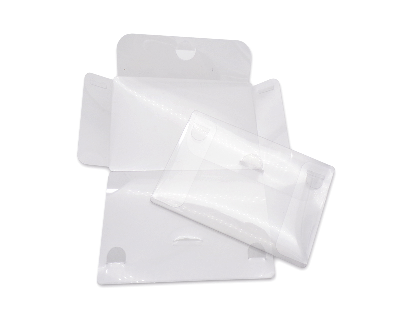 FUNDA PORTA-MASCARILLA PLÁSTICO TRANSPARENTE - DESPLEGABLE - F22