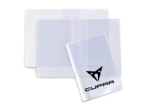 Funda Permiso de Circulación doble Transparente - Abertura Central, A5