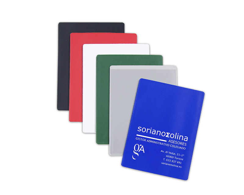 FUNDA PERMISO DE CIRCULACIÓN (A6) - G08 - PVC COLORES
