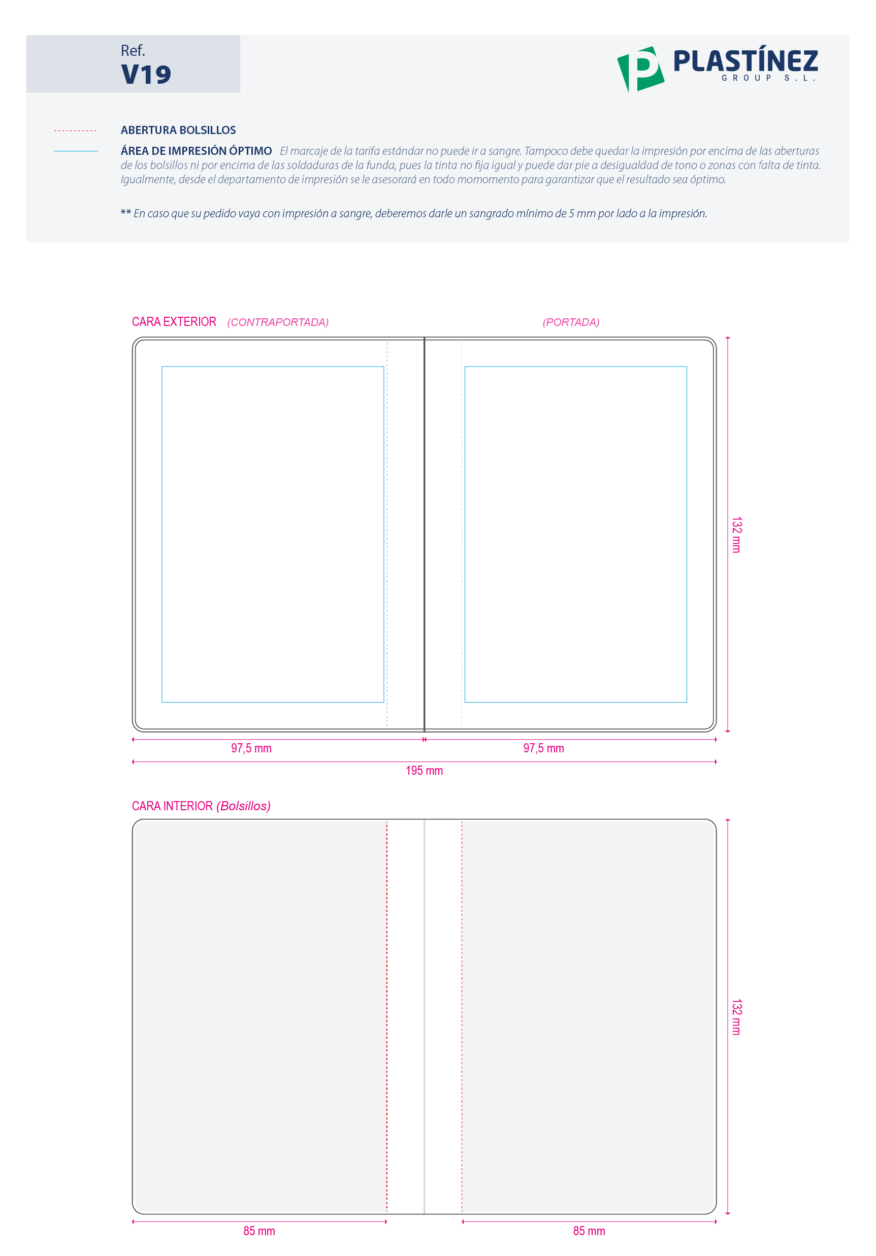 Funda para Pasaporte Doble - Imagen 3